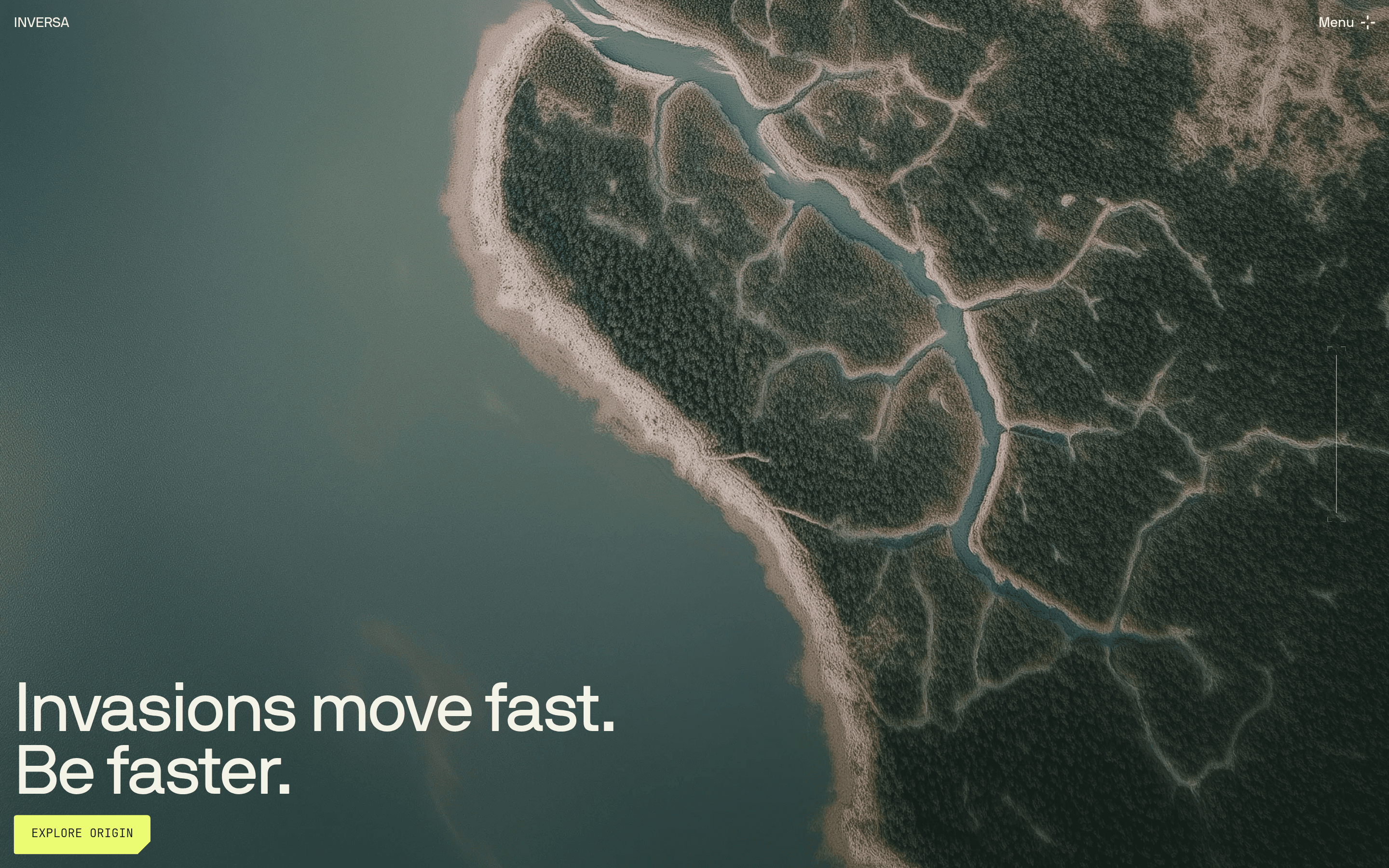 Inversa b2b landing page screenshot