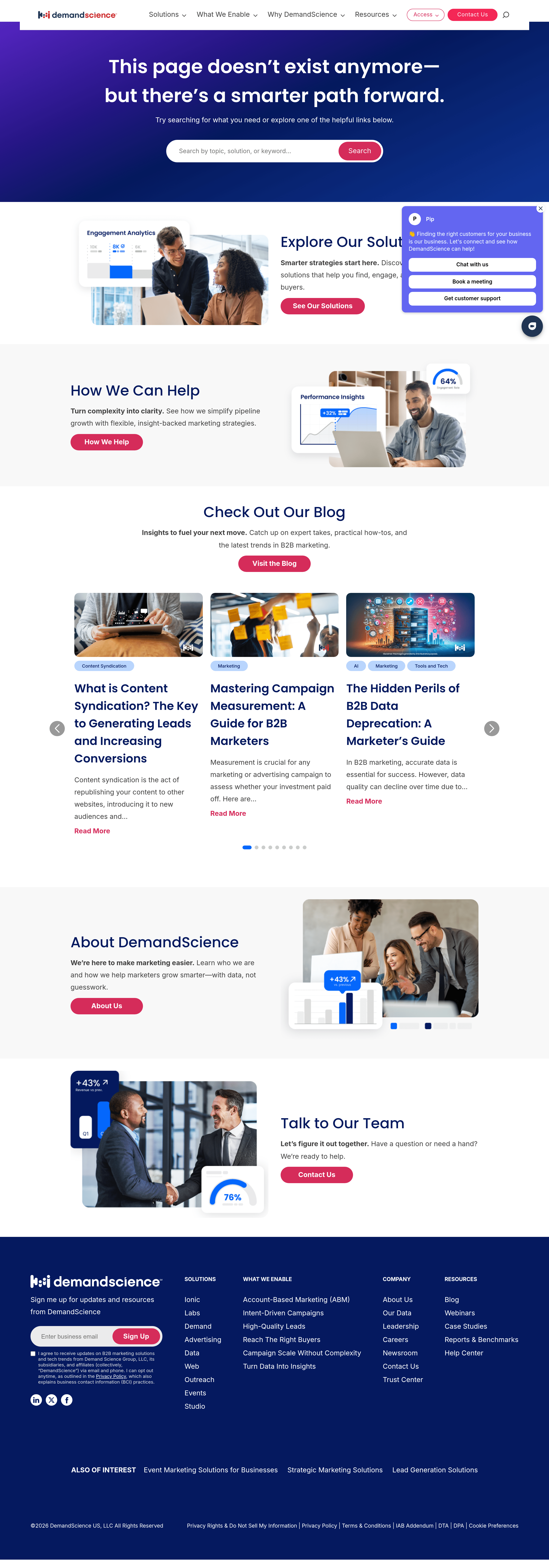 Sigstr b2b landing page screenshot