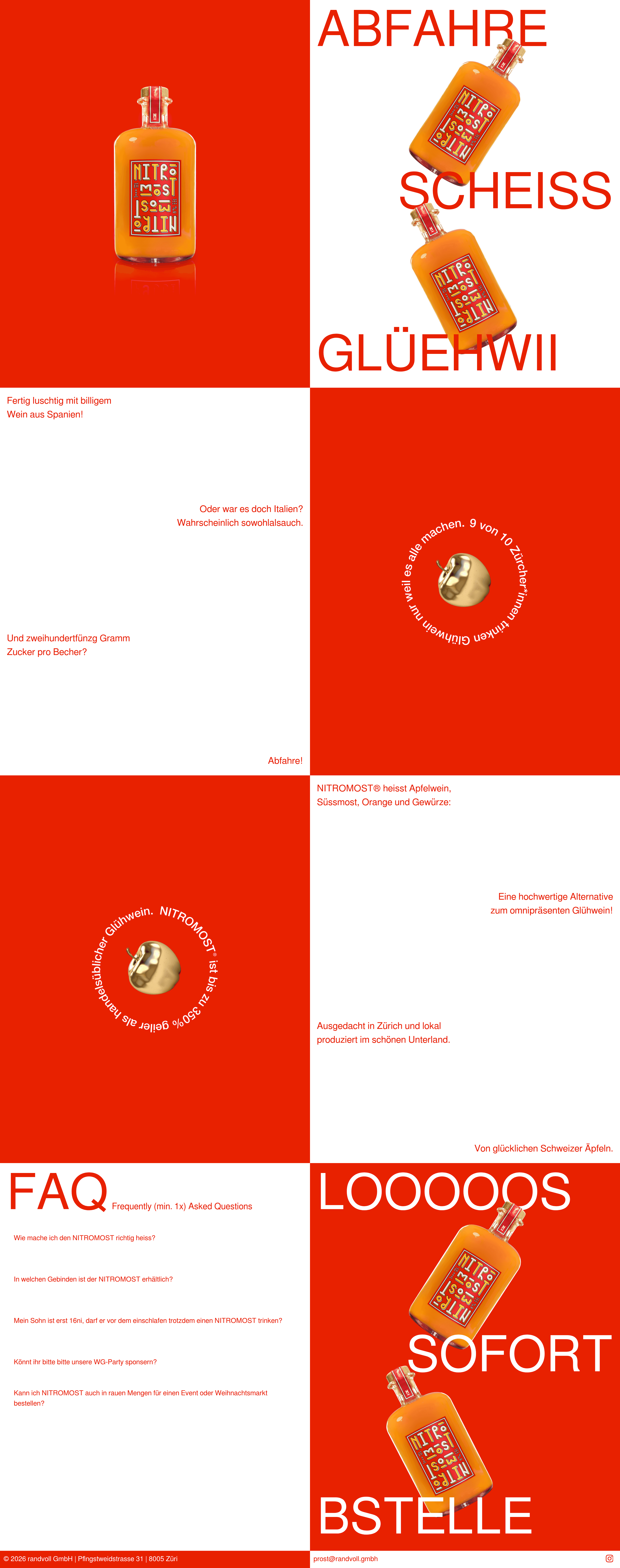 Nitromost b2b landing page screenshot